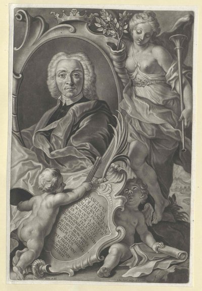 Francesco Solimena (tryck) av Artist Unknown