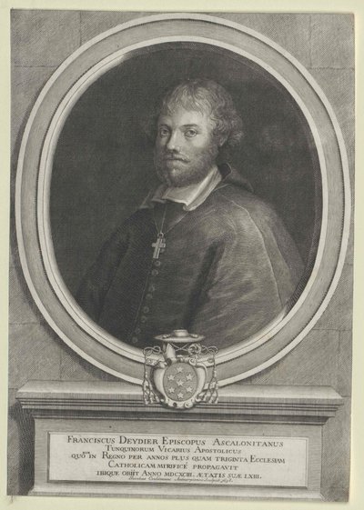 Francois Deidier (tryck) av Artist Unknown