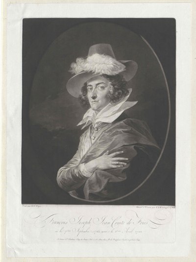 Franz Joseph Johann Fries av Artist Unknown