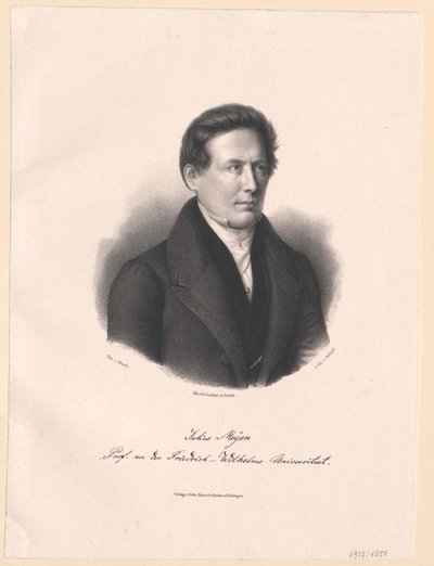 Franz Julius Ferdinand Meyen (tryck) av Artist Unknown