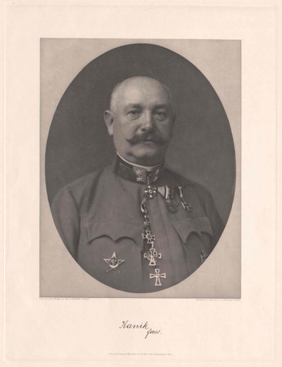 Franz Kanik (tryck) av Artist Unknown