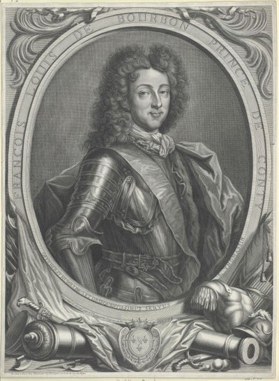Franz Ludwig prins Conty av Artist Unknown