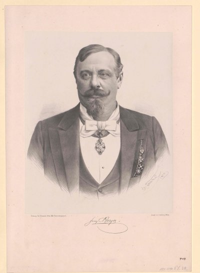Franz Ritter Berger av Artist Unknown