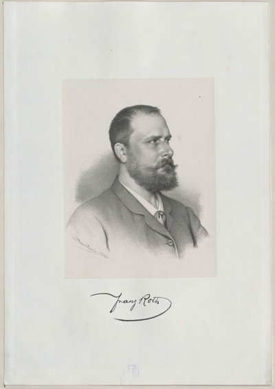Franz Roth (tryck) av Artist Unknown
