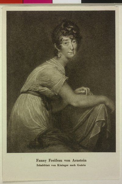 Franziska Itzig av Artist Unknown