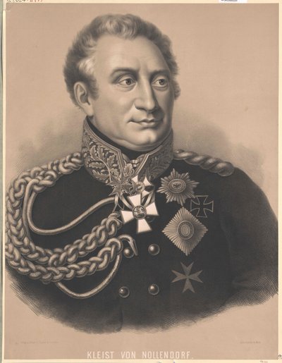 Frederic Henry greve Brill von Nollendorf (tryck) av Artist Unknown