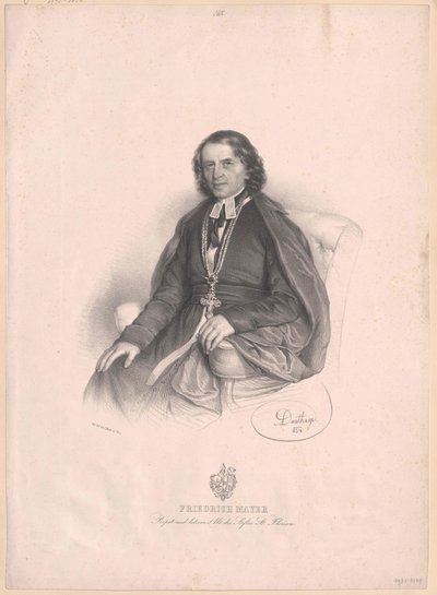 Frederick (Gottlieb) Mayer av Artist Unknown