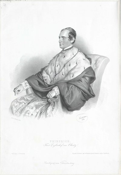 Frederick Egon Landgrave Fuerstenberg av Artist Unknown