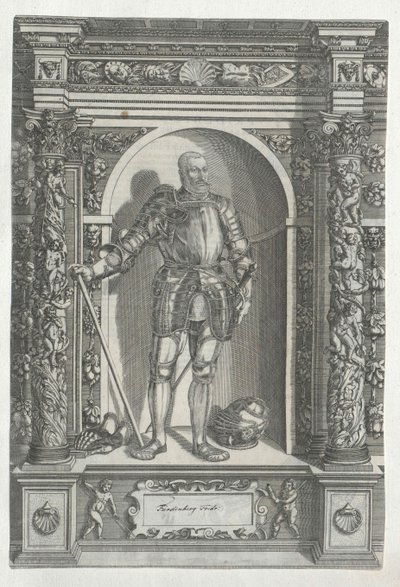 Fredrik II greve von Fürstenberg till Fürstenberg av Artist Unknown