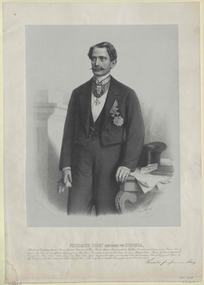 Frederick baron Schey-Koromla av Artist Unknown