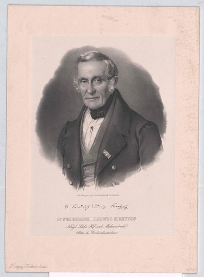 Friedrich Ludwig Kreysig av Artist Unknown