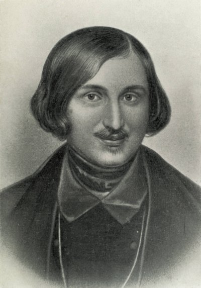 GOGOL, Nikolaj Vasiljevitj (1809-1852). Rysk romanförfattare och dramatiker. Gravyr. av Artist Unknown