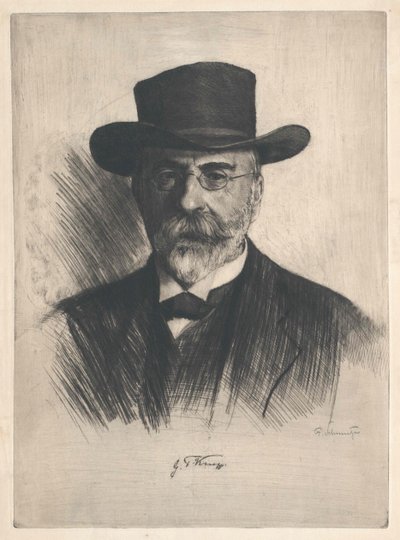 Georg Friedrich Knapp av Artist Unknown