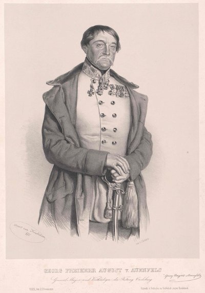 George baron August von Auenfels av Artist Unknown