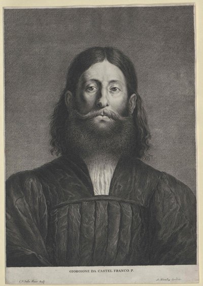 Giorgione (tryck) av Artist Unknown