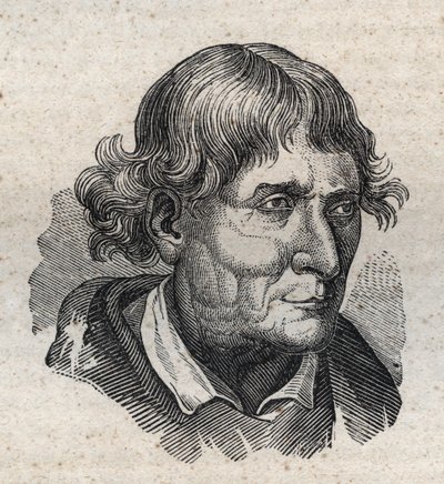 Giovanni Battista Casti - 1724-1803 Italiensk poet, satiriker och författare av komiska operalibretton - av Artist Unknown