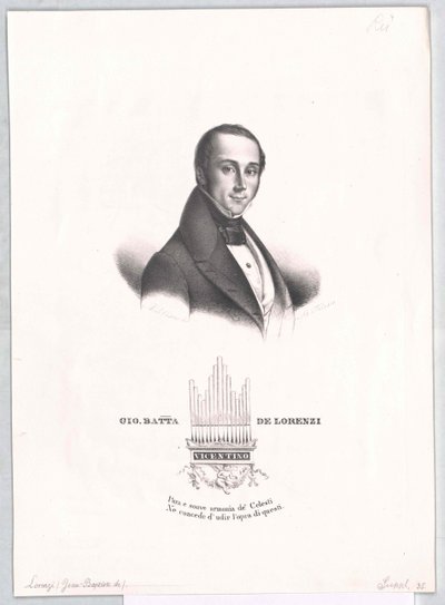 Giovanni Battista de Lorenzi av Artist Unknown