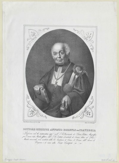 Giuseppe Antonio Borgnis av Artist Unknown