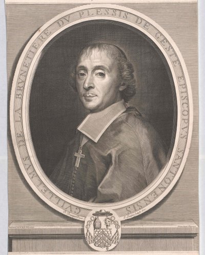 Guillaume de La Brunetiere du Plessis-Gest00000000 (tryck) av Artist Unknown