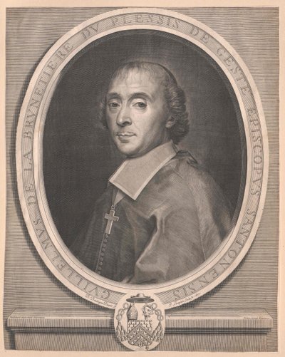 Guillaume de La Brunetiere du Plessis-Gest00000000 (tryck) av Artist Unknown