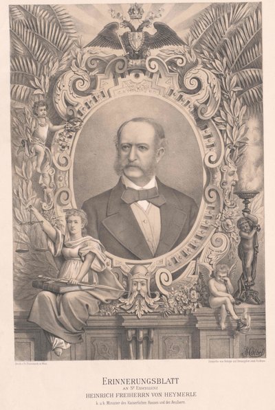 Henrik Baron von Haymerle av Artist Unknown