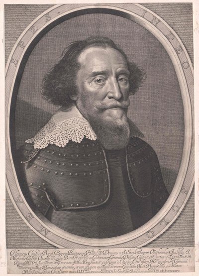Henrik greve von dem Bergh av Artist Unknown