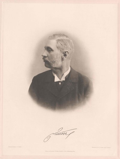 Henry Ritter von Wittek av Artist Unknown