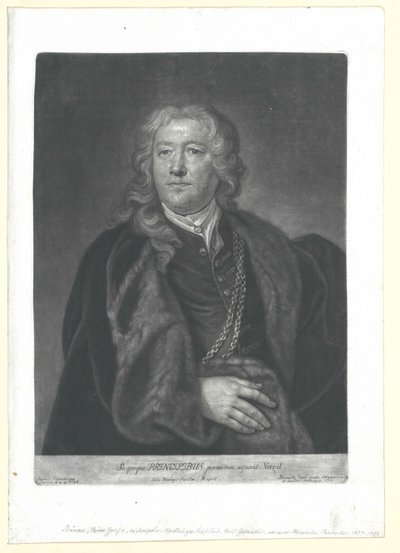 Henrik greve von Buenau av Artist Unknown