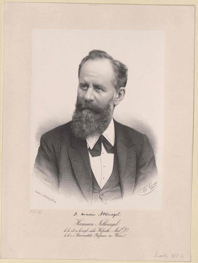 Hermann Nothnagel (tryck) av Artist Unknown