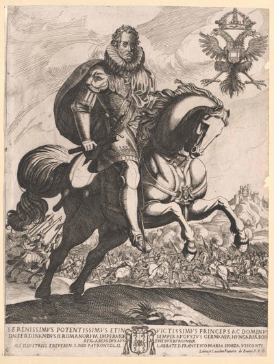 Heliga romerska kejsaren Ferdinand II av Artist Unknown