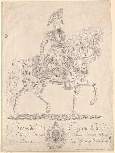 Heliga romerska kejsaren Franciskus II av Artist Unknown