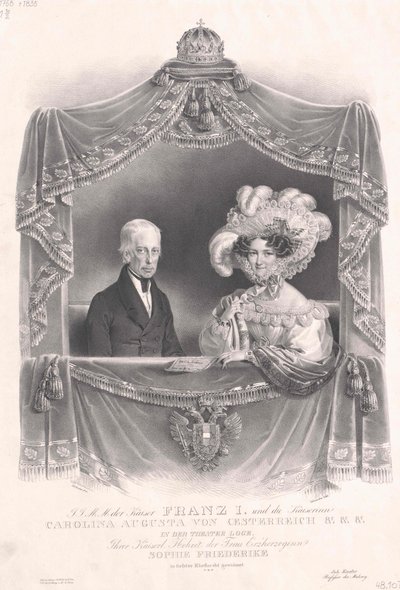 Heliga romerska kejsaren Franciskus II av Artist Unknown