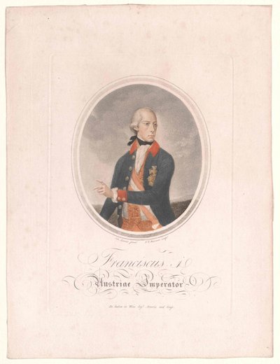 Heliga romerska kejsaren Franciskus II av Artist Unknown