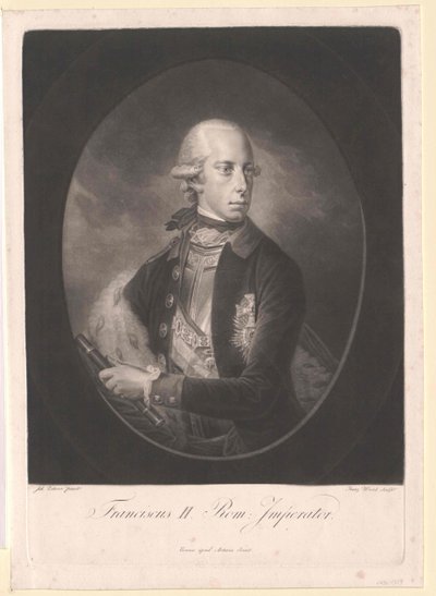Tysk-romerske kejsaren Franciskus II av Artist Unknown
