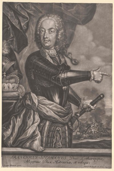Tysk-romerske kejsaren Franciskus I av Artist Unknown