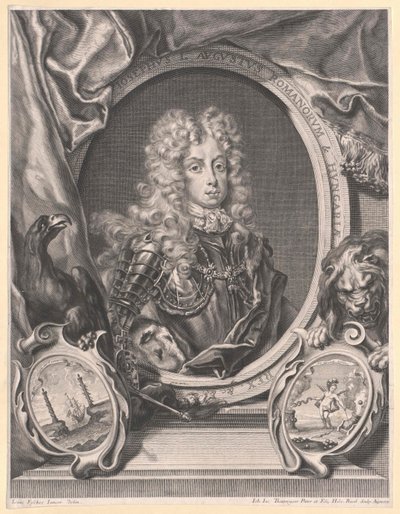 Tysk-romerska kejsaren Josef I av Artist Unknown
