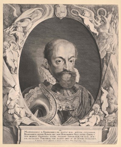 Tysk-romerska kejsaren Maximilian II av Artist Unknown
