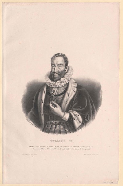 Tysk-romerske kejsaren Rudolf II av Artist Unknown