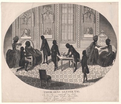 Heliga romerska kejsarinnan Maria Theresia av Artist Unknown