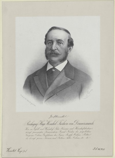 Hugo greve Henckel-Donnersmarck av Artist Unknown