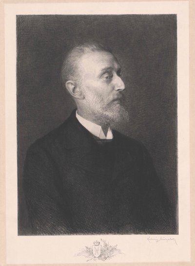 Hugo count och Altgraf Salm-Reifferscheidt-Raitz (print) av Artist Unknown