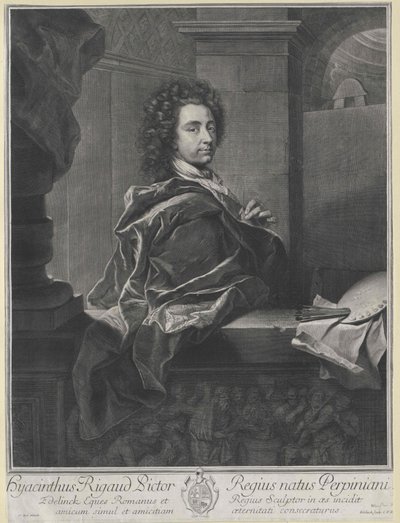 Hyacinthe Rigaud av Artist Unknown