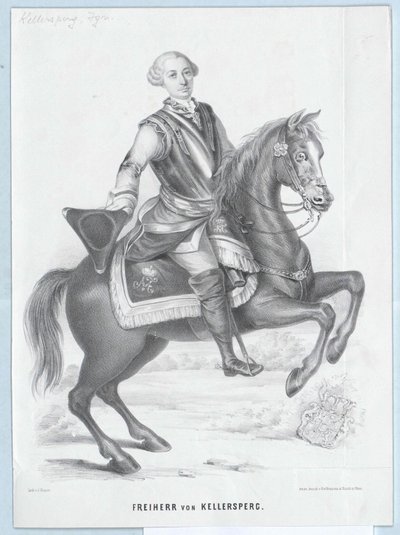 Ignatius baron von Kellersperg av Artist Unknown