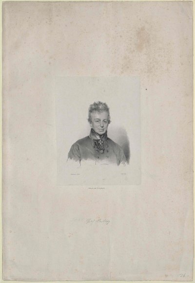 Ignaz greve Hardegg-Glatz av Artist Unknown