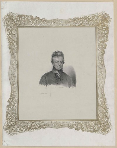 Ignaz greve Hardegg-Glatz av Artist Unknown