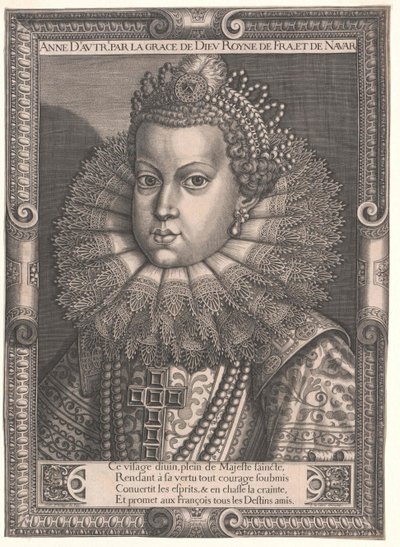 Infanta av Spanien Anna av Artist Unknown