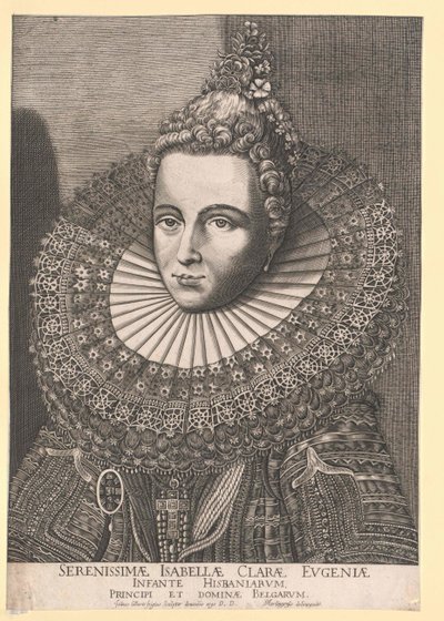 Infanta av Spanien Isabella Clara Eugenia av Artist Unknown