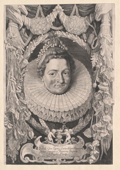 Infanta av Spanien Isabella Clara Eugenia av Artist Unknown