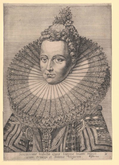 Infanta av Spanien Isabella Clara Eugenia av Artist Unknown