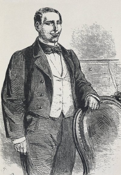 JUAREZ GARCIA, Benito (1806-1872) (etsning) av Artist Unknown